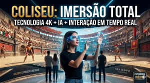 A Viagem Espetacular à Roma Antiga: Uma Imersão Tecnológica no Coração de São Paulo