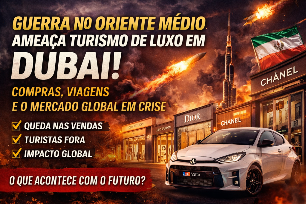 Crise no Turismo de Luxo em Dubai: Como a Guerra Impactou Compras, Viagens e o Mercado Global de Alto Padrão