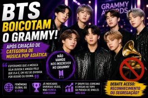 BTS boicotam Grammy após criação de categoria de música pop asiática e reacendem debate sobre representatividade