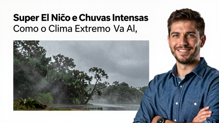 Super El Niño e Chuvas Intensas: Como o Clima Extremo Vai Alterar suas Viagens pelo Brasil