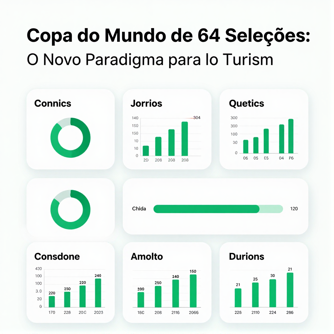 Infográfico - Copa do Mundo de 64 Seleções: O Novo Paradigma para o Turismo e a Economia Brasileira