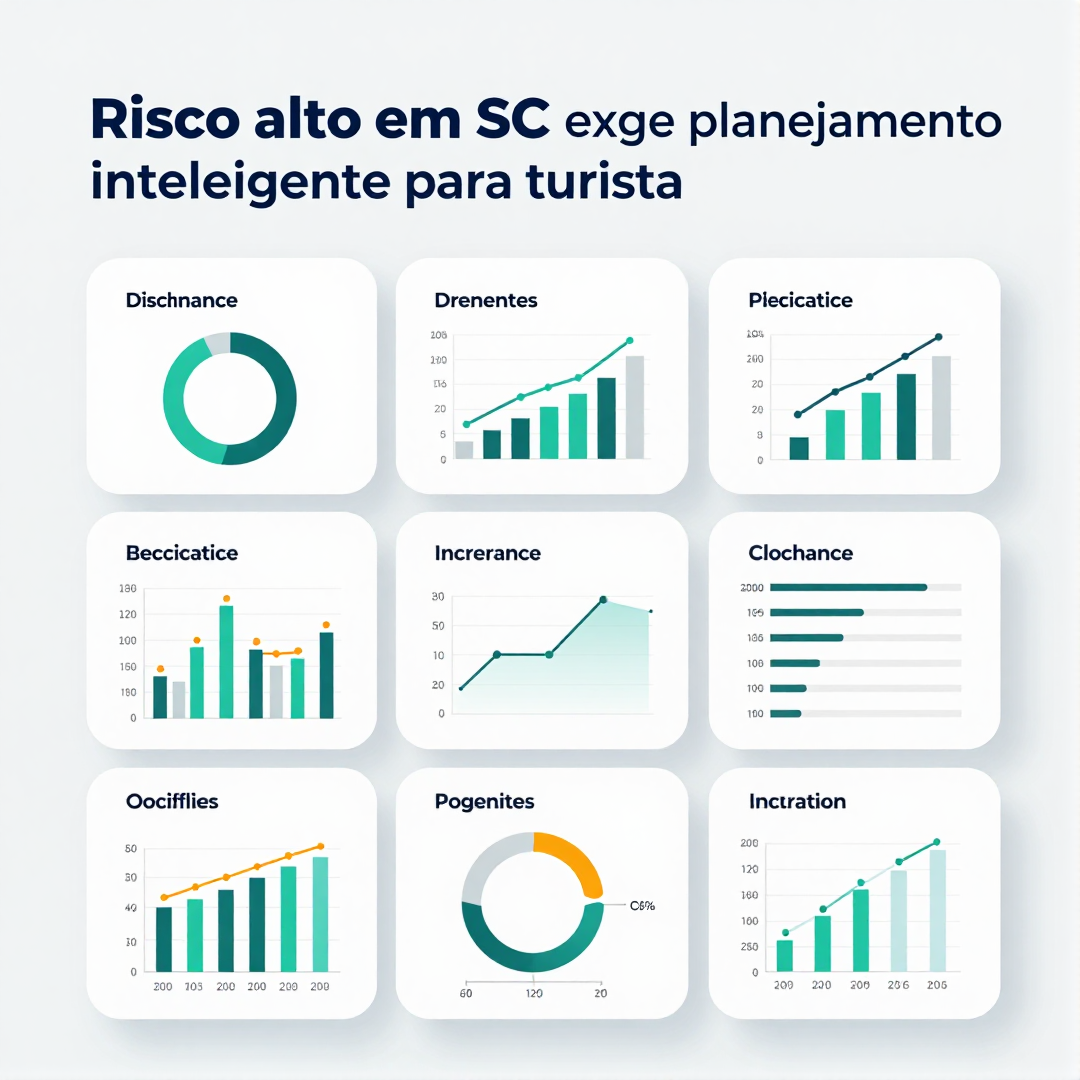 Infográfico - Risco alto em SC exige planejamento inteligente para turistas que visitam a costa catarinense