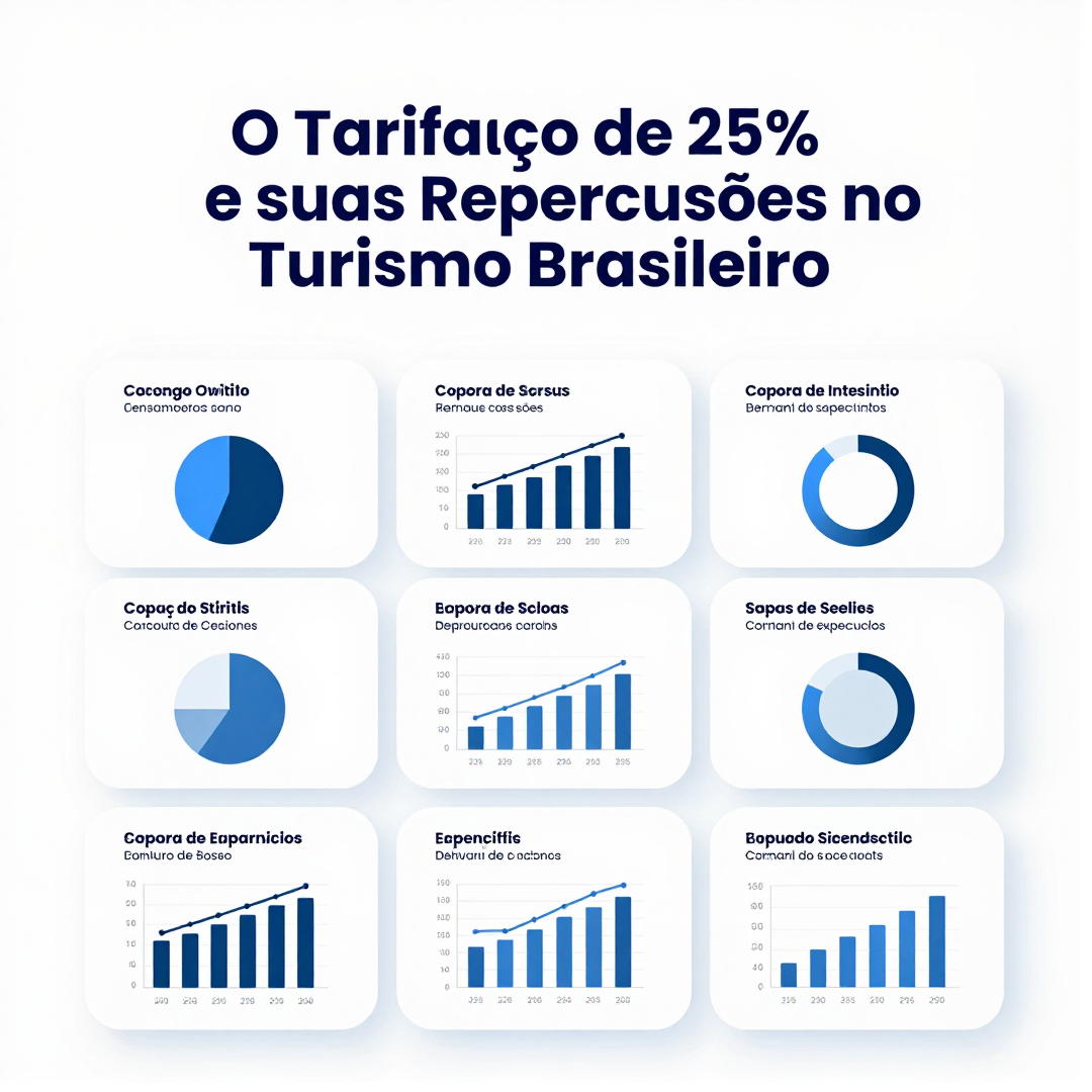 Infográfico - O Tarifaço de 25% e suas Repercussões no Turismo Brasileiro: O Que Mudou para o Viajante?