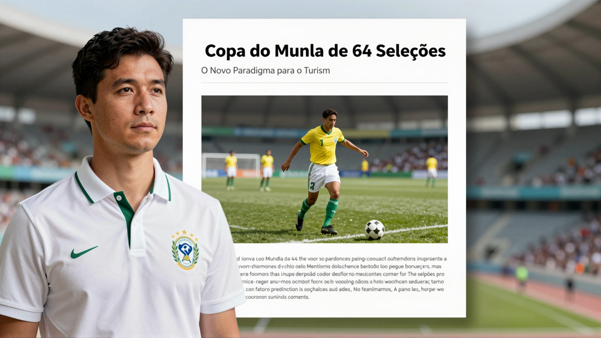 Copa do Mundo de 64 Seleções: O Novo Paradigma para o Turismo e a Economia Brasileira