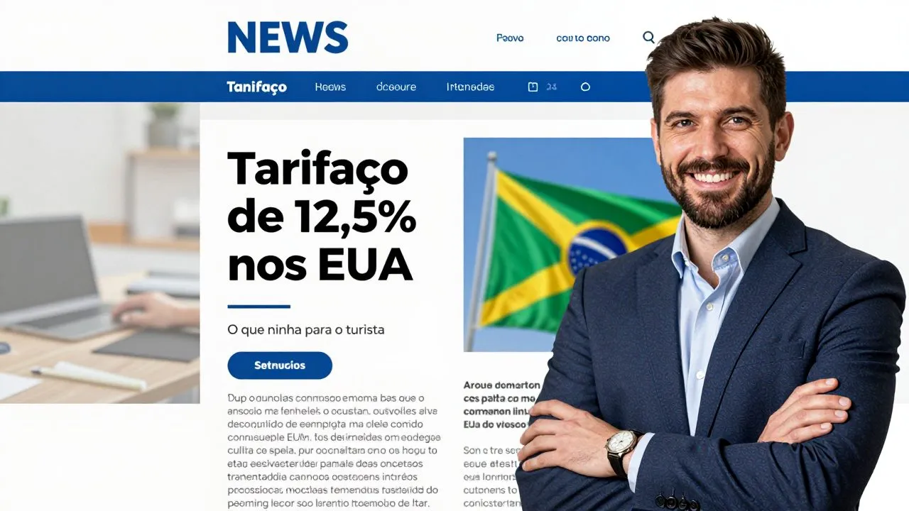 Tarifaço de 12,5% nos EUA: O que muda para o turista brasileiro e as passagens aéreas