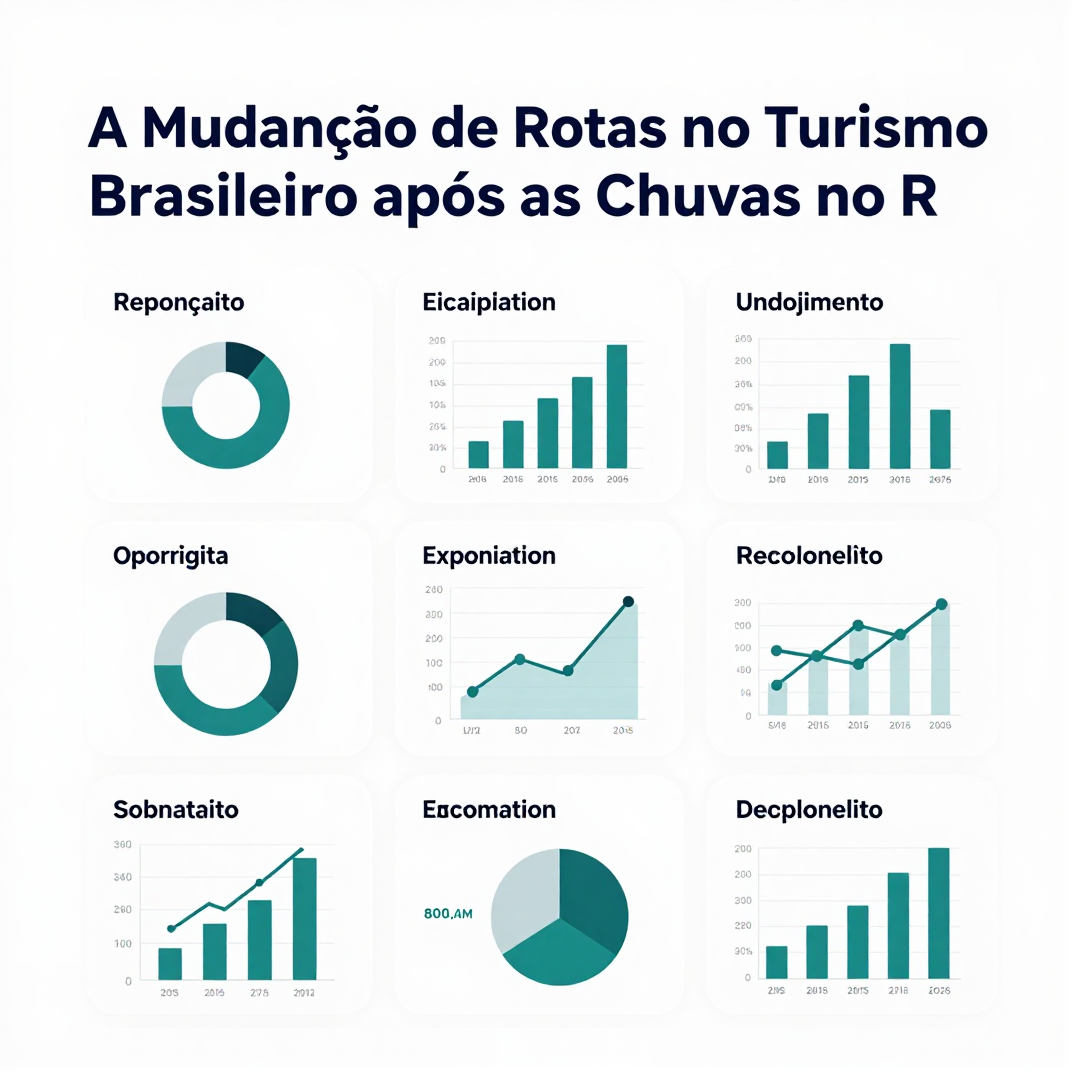 Infográfico - A Mudança de Rotas no Turismo Brasileiro Após as Chuvas no Rio Grande do Sul