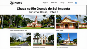 Chuva no Rio Grande do Sul Impacta Turismo: Rotas, Hotéis e Níveis dos Rios em Alerta