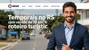 Temporais no RS com ventos de 70 km/h mudam roteiro turístico: como aproveitar as chuvas em viagem