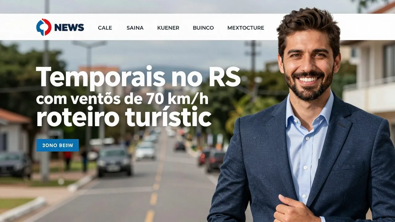 Temporais no RS com ventos de 70 km/h mudam roteiro turístico: como aproveitar as chuvas em viagem