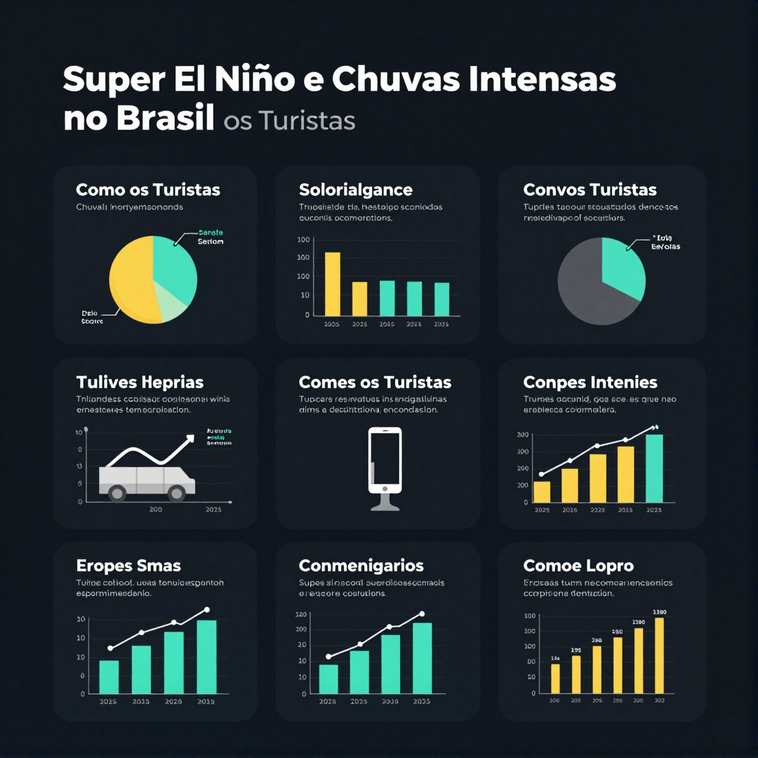 Infográfico - Super El Niño e Chuvas Intensas no Brasil: Como os Turistas Devem se Planejar para a Temporada 2024/2025