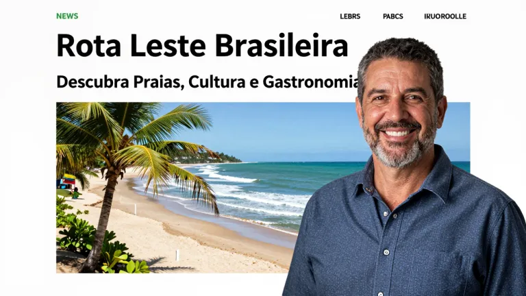 Rota Leste Brasileira: Descubra Praias, Cultura e Gastronomia ao Longo da Avenida Brasil