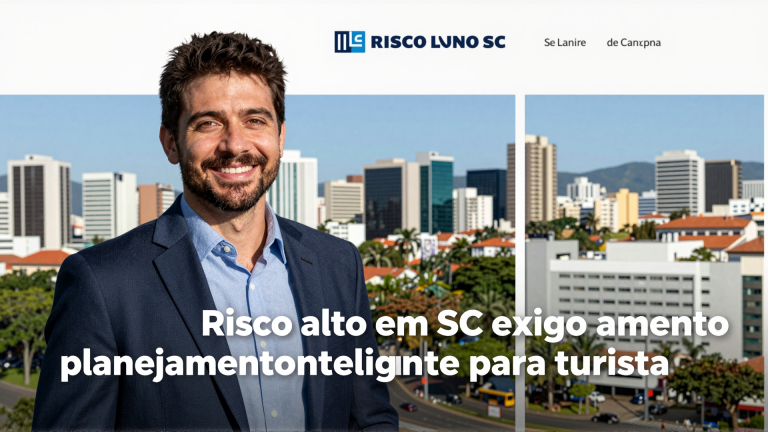 Risco alto em SC exige planejamento inteligente para turistas que visitam a costa catarinense