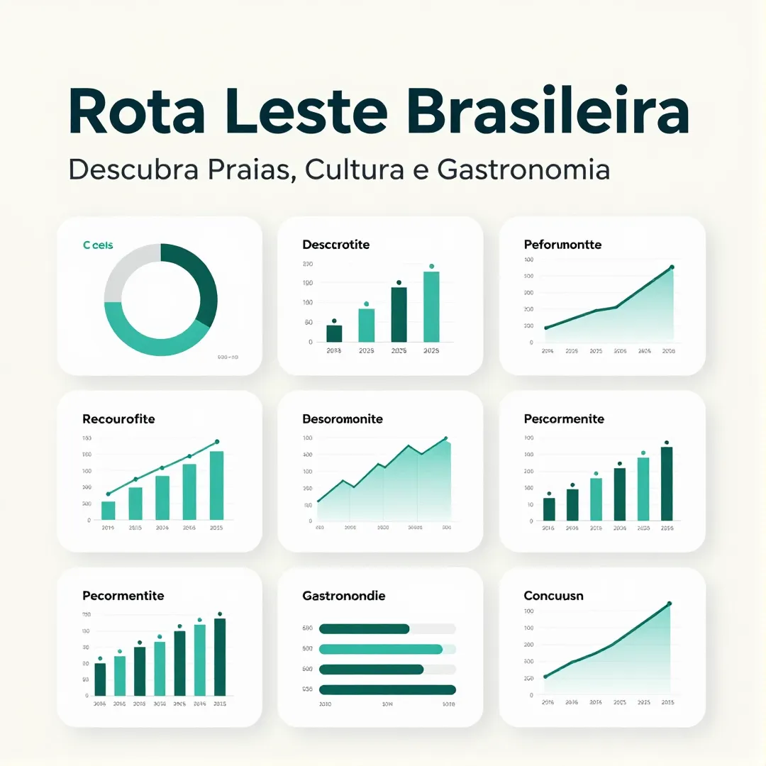 Infográfico - Rota Leste Brasileira: Descubra Praias, Cultura e Gastronomia ao Longo da Avenida Brasil