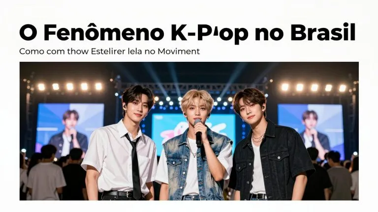 O Fenômeno K-Pop no Brasil: Como os Shows Estelares Movimentam o Turismo Nacional