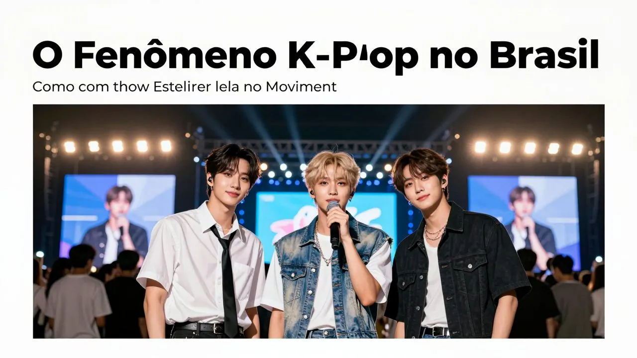 O Fenômeno K-Pop no Brasil: Como os Shows Estelares Movimentam o Turismo Nacional