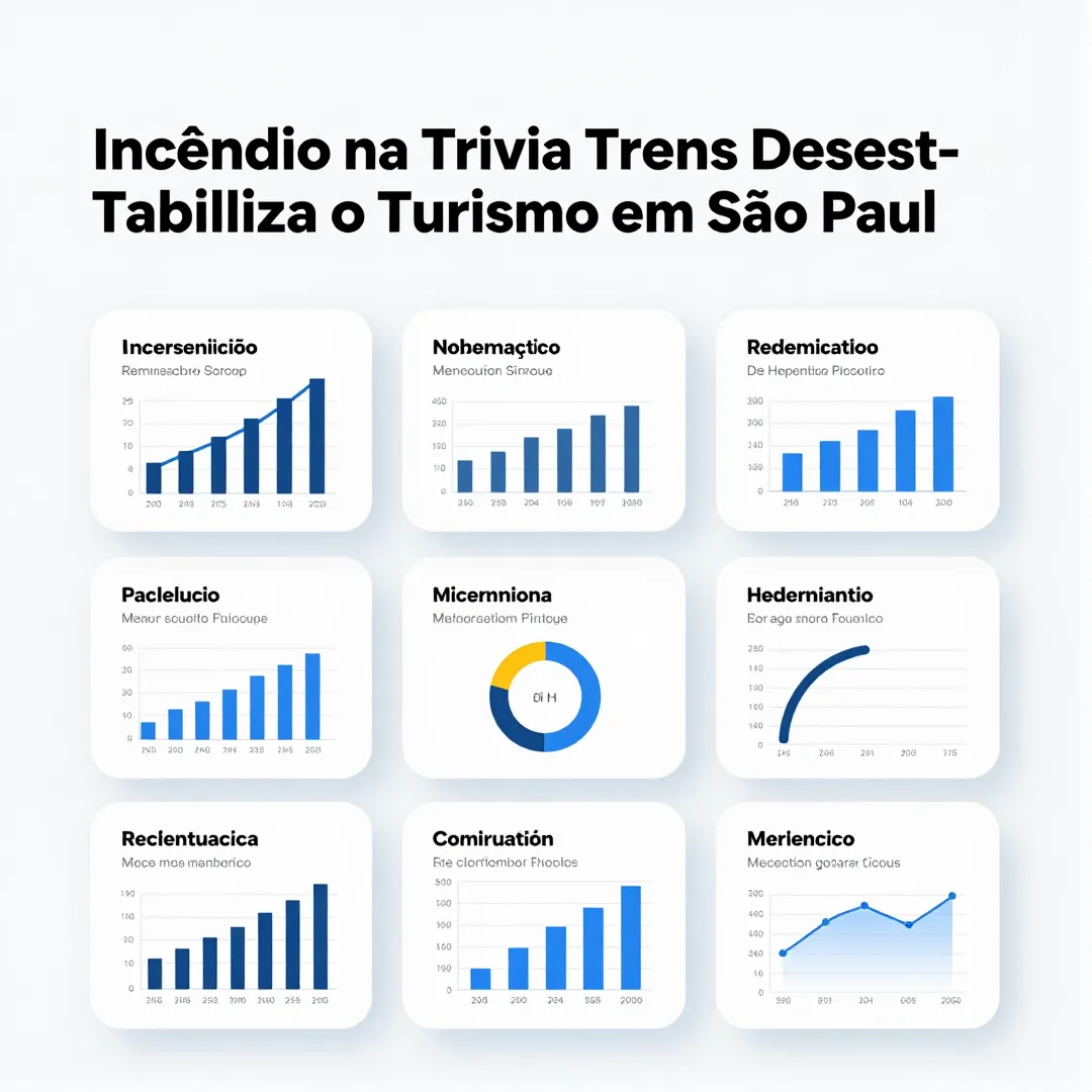 Infográfico - Incêndio na Trivia Trens Desestabiliza o Turismo em São Paulo e Exige Novo Planejamento de Rotas