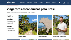 Viagens econômicas pelo Brasil: roteiros completos por menos de R$ 1500