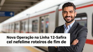 Nova operação na Linha 12-Safira redefine roteiros de fim de semana entre São Paulo e Interior