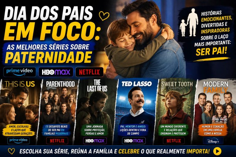 Dia dos Pais em Foco: As Melhores Séries sobre Paternidade no Prime Video, HBO Max e Netflix