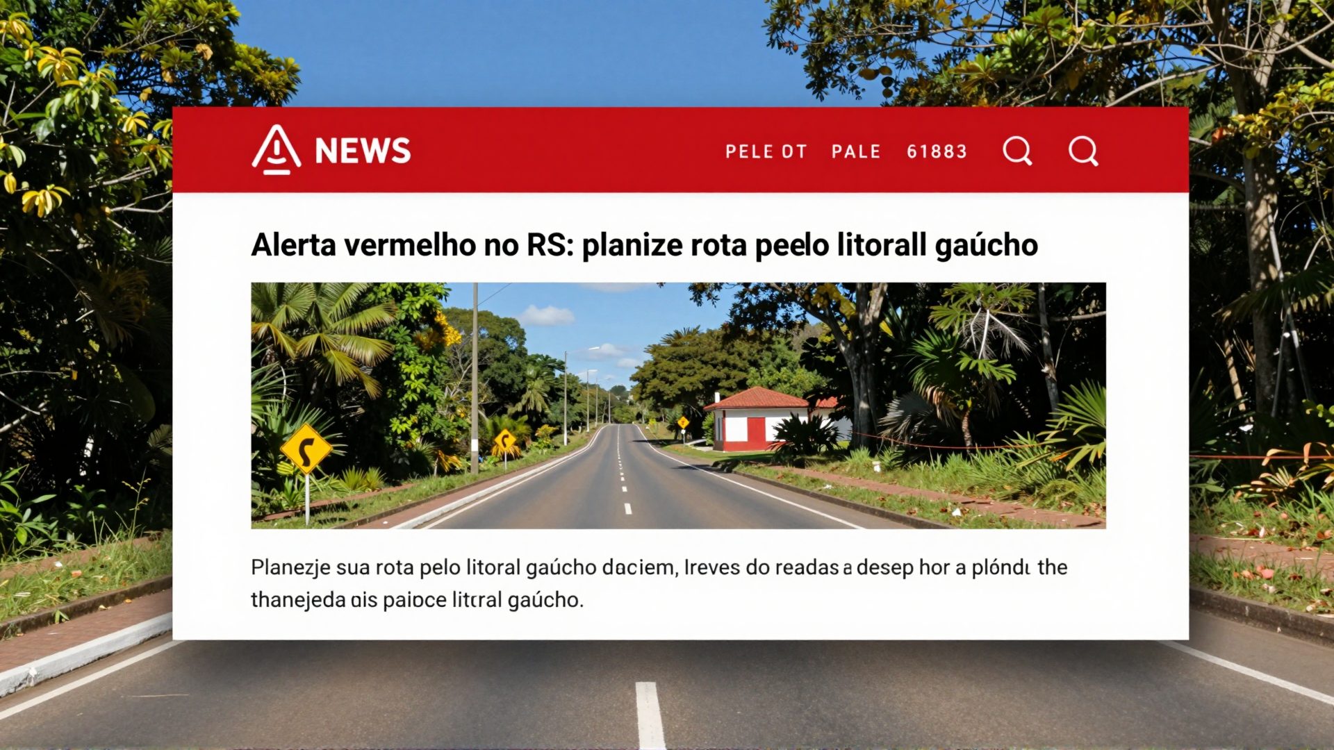 Alerta vermelho no RS: planeje sua rota pelo litoral gaúcho evitando chuvas e alagamentos
