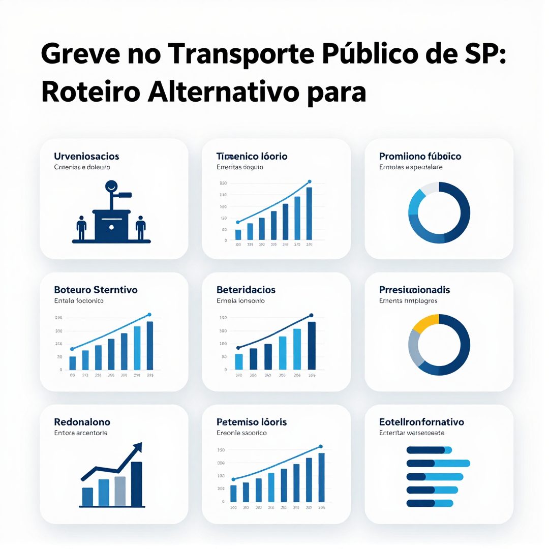 Infográfico - Greve no Transporte Público de SP: Roteiro Alternativo para Turistas Visitarem a Região Metropolitana