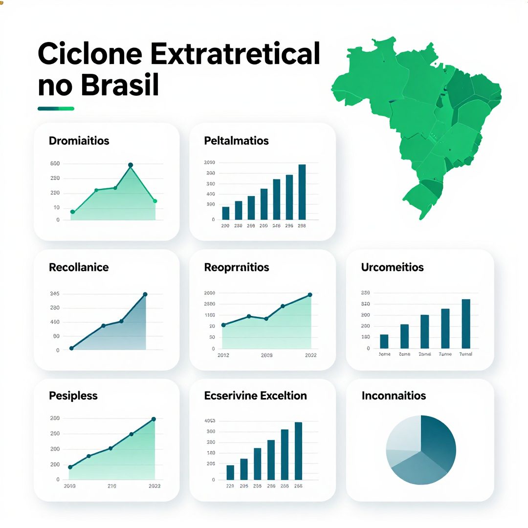 Infográfico - Ciclone Extratropical no Brasil: Como Viajantes e Turistas Ajustam Rotas e Lazer