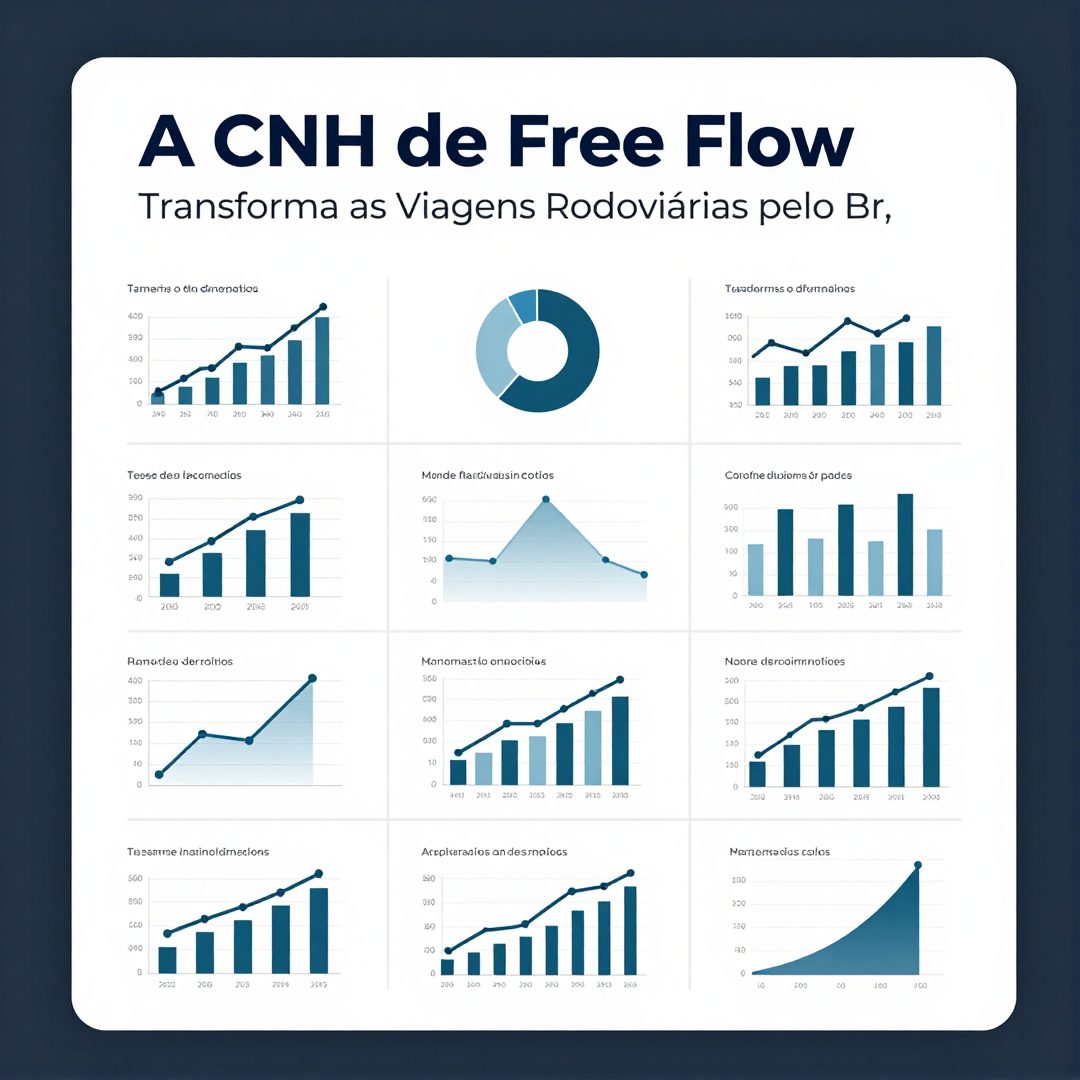 Infográfico - A CNH de Free Flow Transforma as Viagens Rodoviárias pelo Brasil
