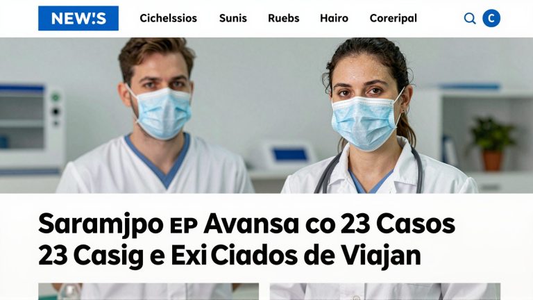 Sarampo em SP Avança com 23 Casos e Exige Cuidados de Viajantes no Interior Paulista