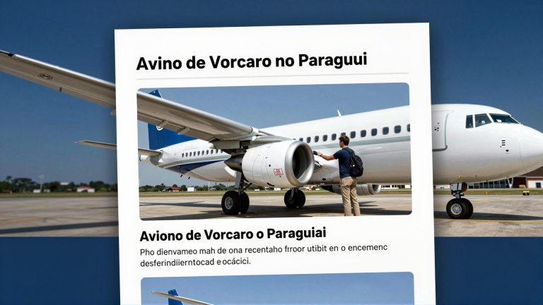 Avião de Vorcaro no Paraguai: roteiro completo para viajar por terra ou por voos diretos