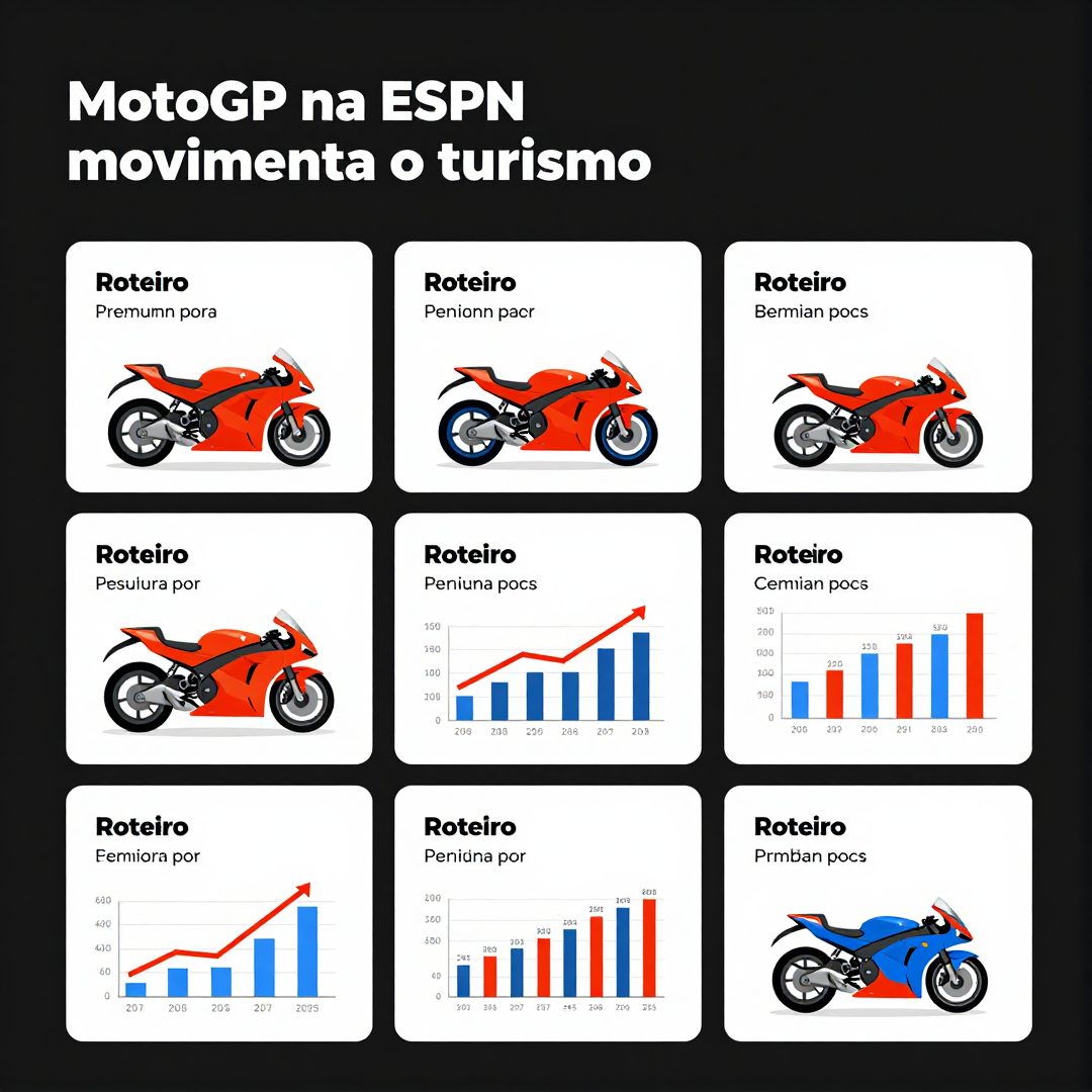 Infográfico - MotoGP na ESPN movimenta o turismo: roteiros completos para assistir às provas no Brasil
