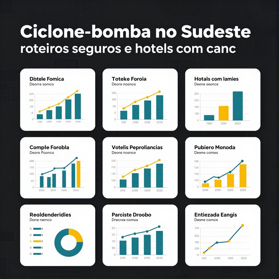 Infográfico - Ciclone-bomba no Sudeste: roteiros seguros e hotéis com cancelamento flexível para viajar