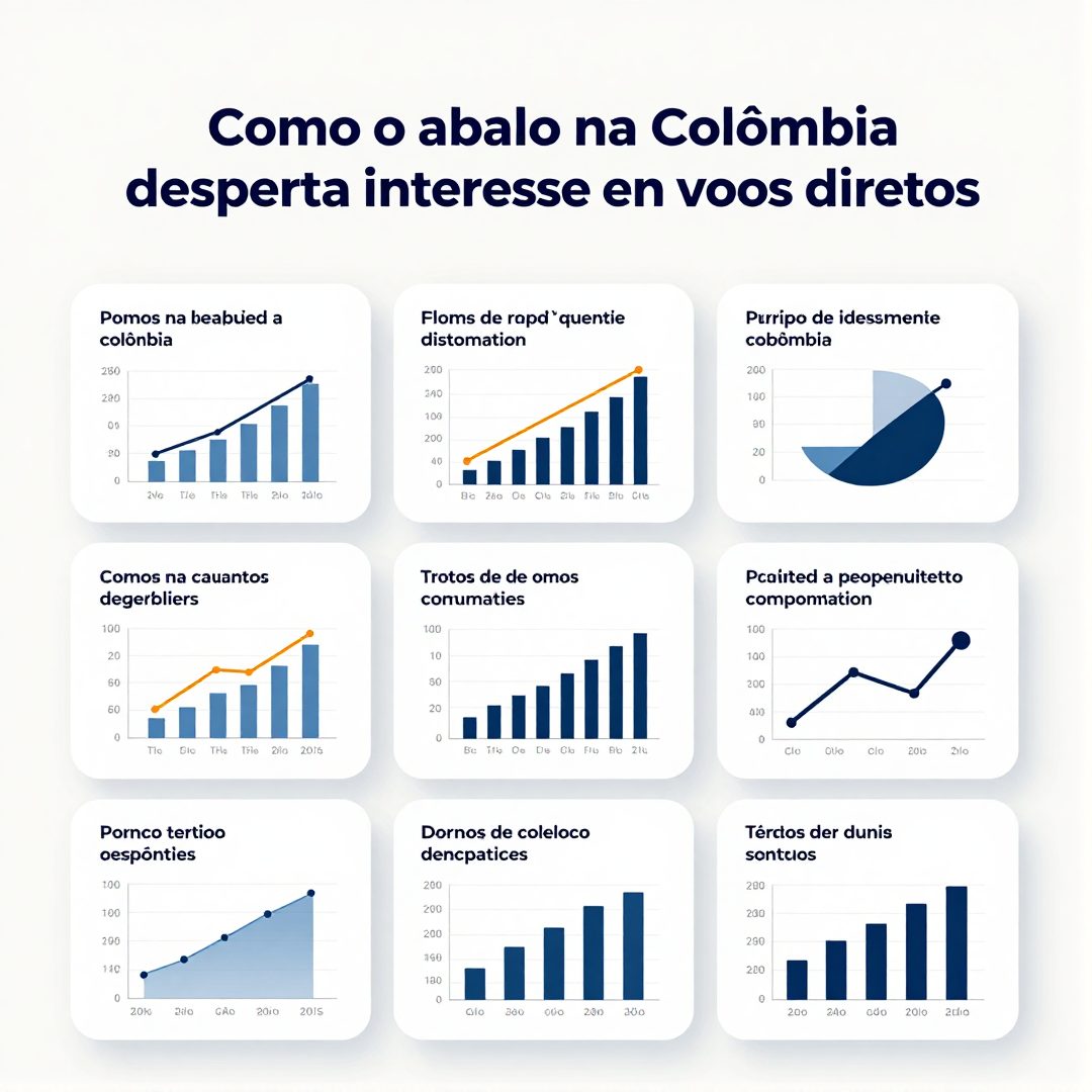 Infográfico - Como o abalo na Colômbia desperta interesse em voos diretos para destinos brasileiros do Nordeste