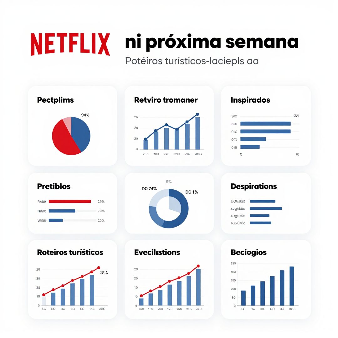 Infográfico - Netflix na próxima semana: roteiros turísticos inspirados nas estreias da plataforma