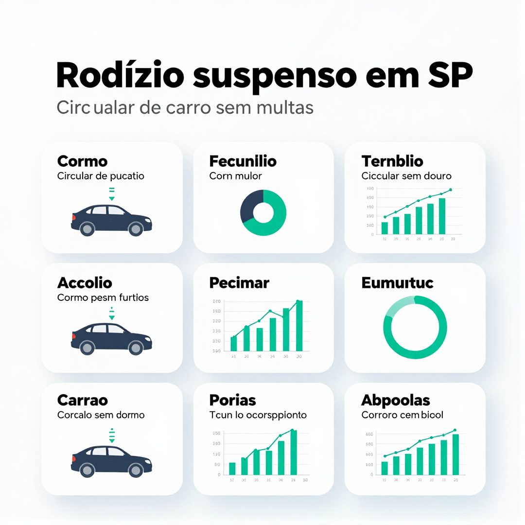 Infográfico - Rodízio suspenso em SP: como circular de carro sem multas nesta semana