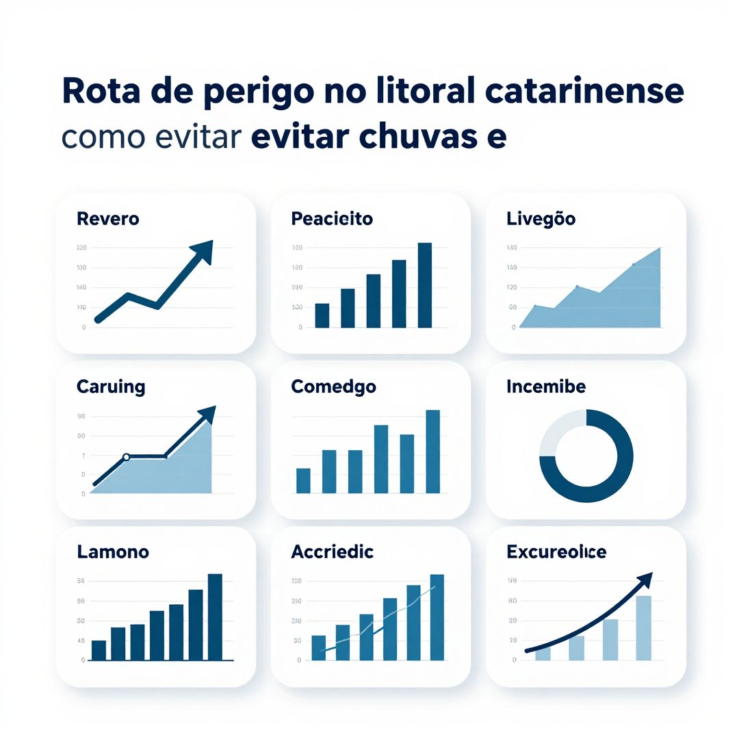 Infográfico - Rota de perigo no litoral catarinense: como evitar chuvas e garantir viagens seguras