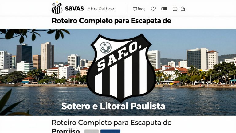 Santos e Litoral Paulista: Roteiro Completo para Escapada de Fim de Semana com Praia e Cultura