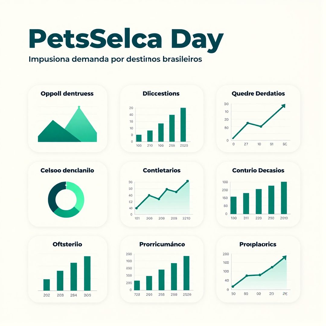 Infográfico - #PetsSelcaDay impulsiona demanda por destinos brasileiros com infraestrutura completa para animais de pequeno porte