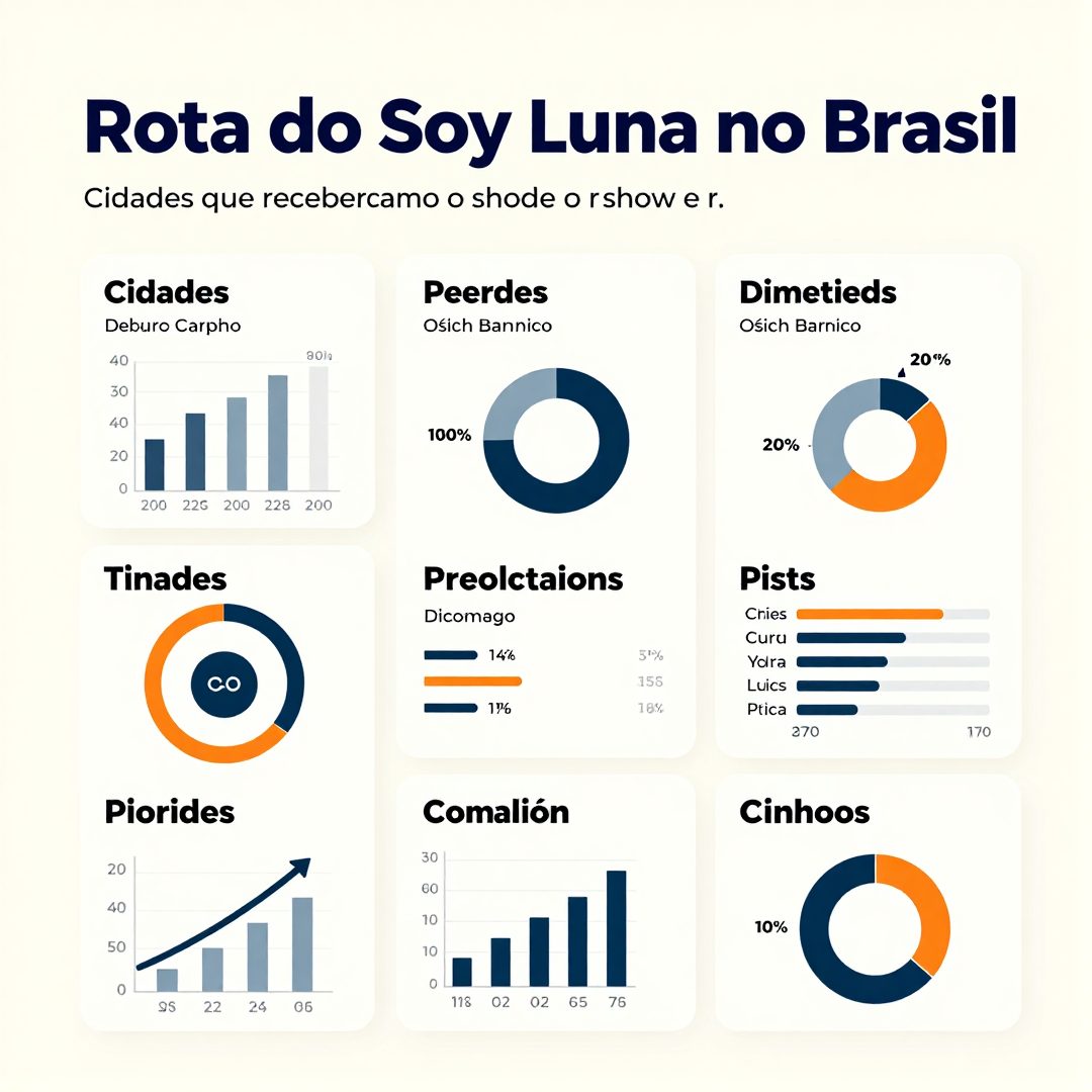 Infográfico - Rota do Soy Luna no Brasil: Cidades que receberão o show e roteiros de viagem para fãs