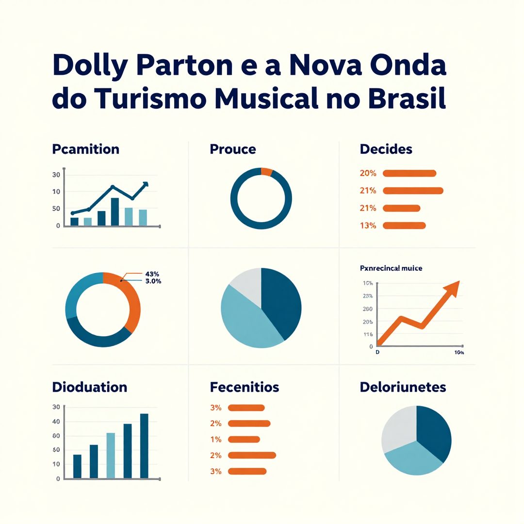 Infográfico - Dolly Parton e a Nova Onda do Turismo Musical no Brasil