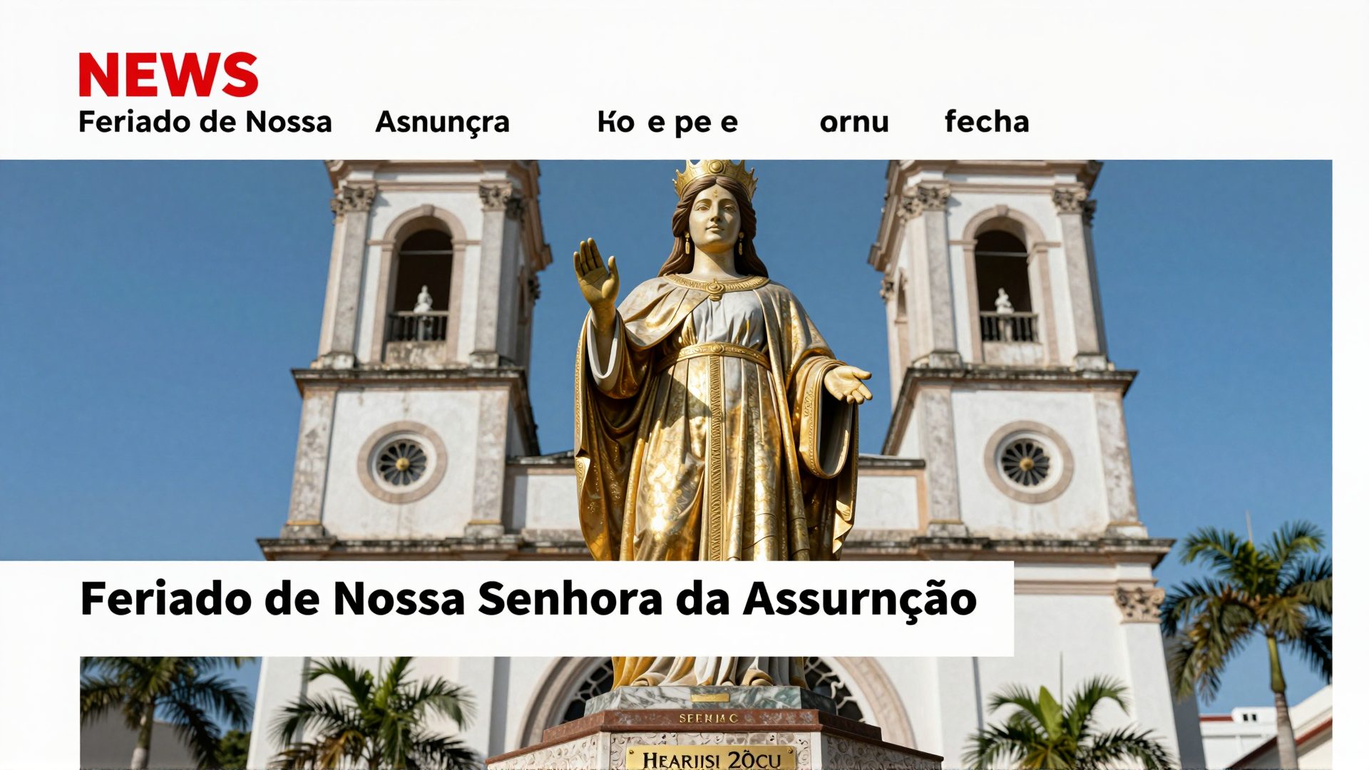 Feriado de Nossa Senhora da Assunção: o que abre e fecha em Fortaleza no sábado