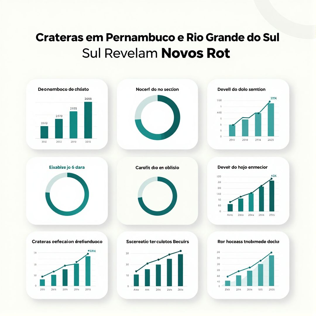 Infográfico - Crateras em Pernambuco e Rio Grande do Sul Revelam Novos Roteiros de Turismo Geológico no Brasil