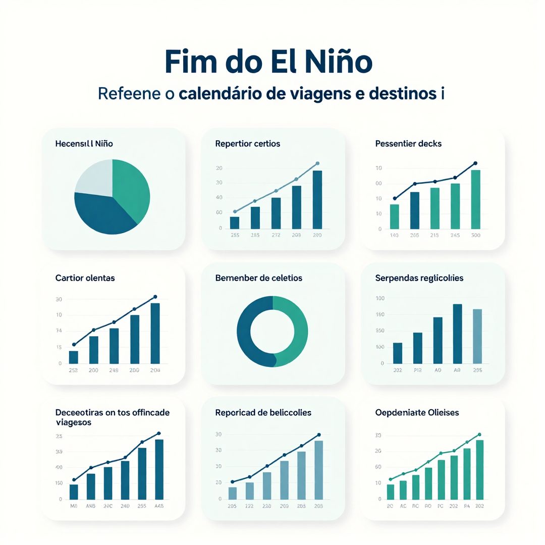 Infográfico - Fim do El Niño redefine o calendário de viagens e destinos ideais no litoral brasileiro