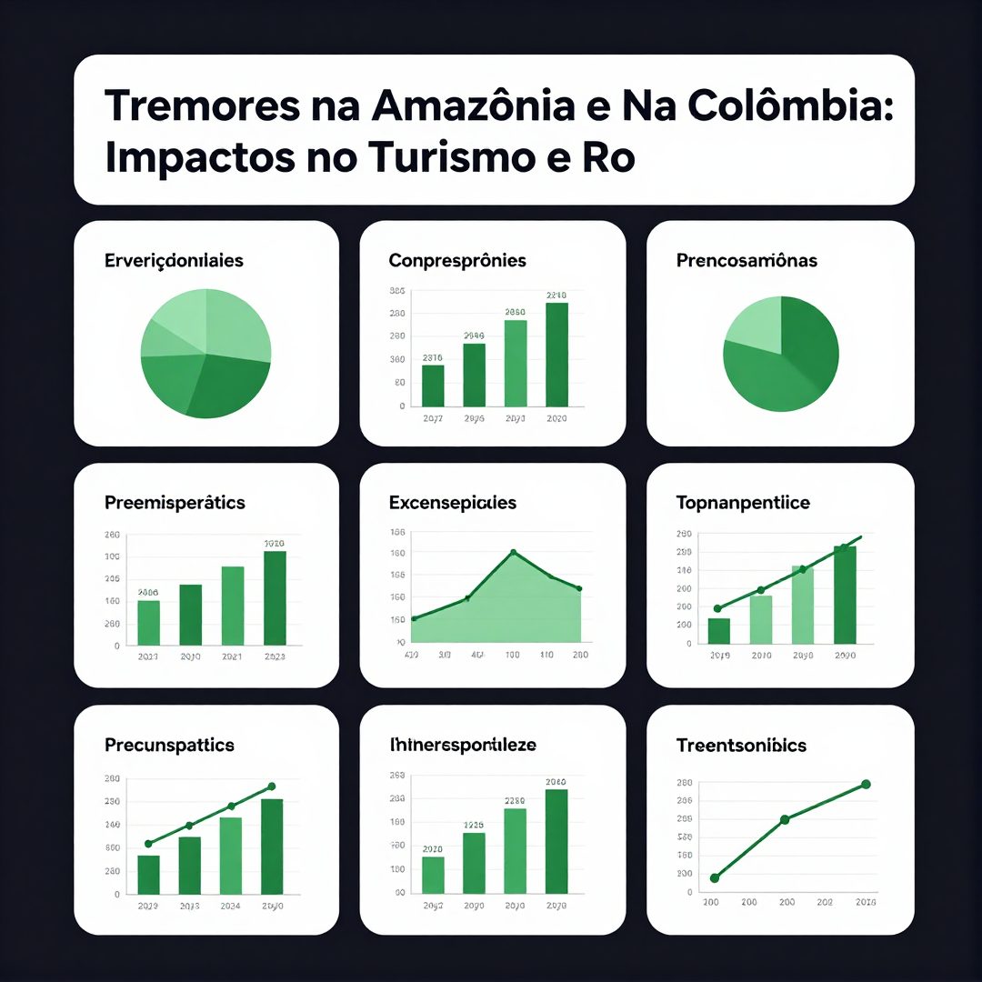 Infográfico - Tremores na Amazônia e Na Colômbia: Impactos no Turismo e Rotas Brasileiras