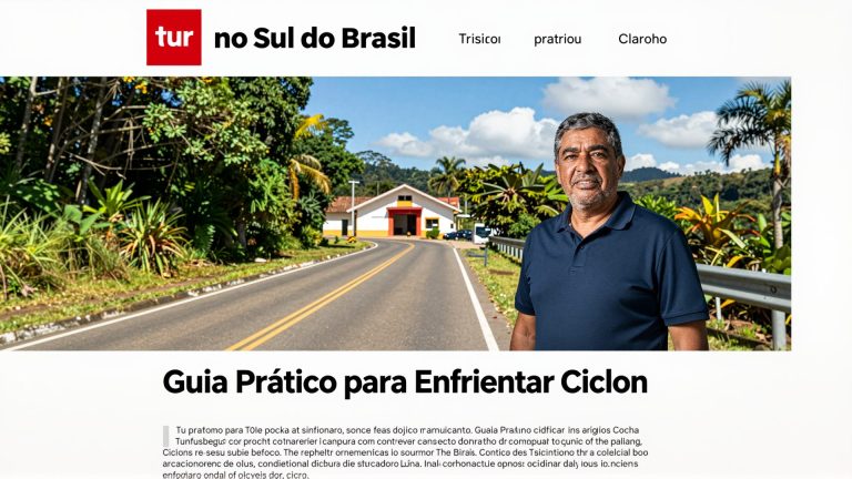 Turismo no Sul do Brasil: Guia Prático para Enfrentar Ciclones e Chuvas em RS, SC e PR