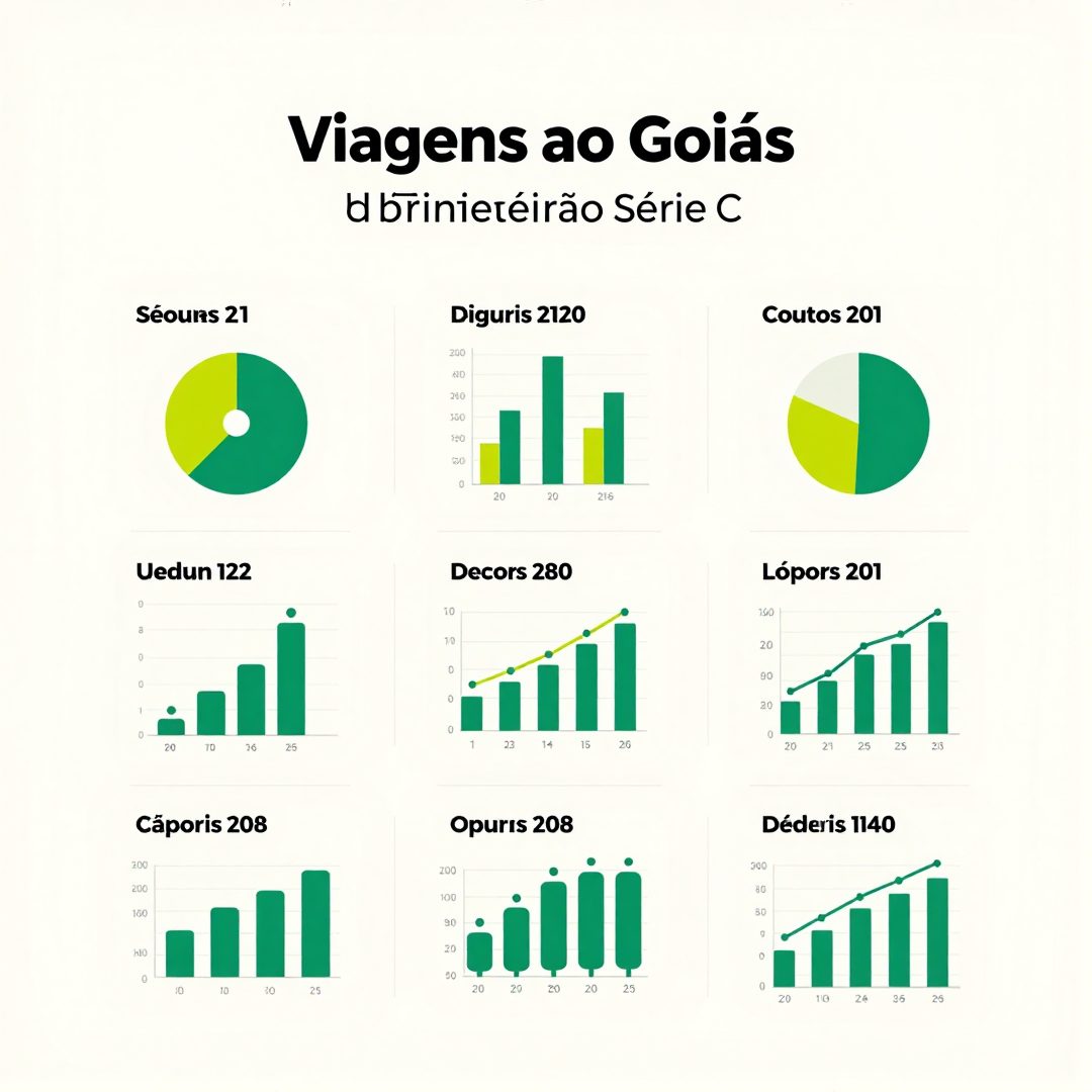 Infográfico - Viagens ao Goiás durante jogos do Brasileirão Série C: roteiro completo para torcedores
