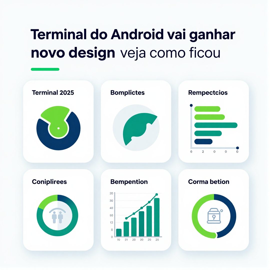 Infográfico - Terminal do Android vai ganhar novo design; veja como ficou e transforma o turismo no Brasil