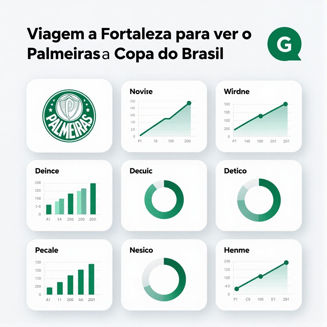 Infográfico - Viagem a Fortaleza para ver o Palmeiras na Copa do Brasil: Guia com Roteiros Gastronômicos e Culturais