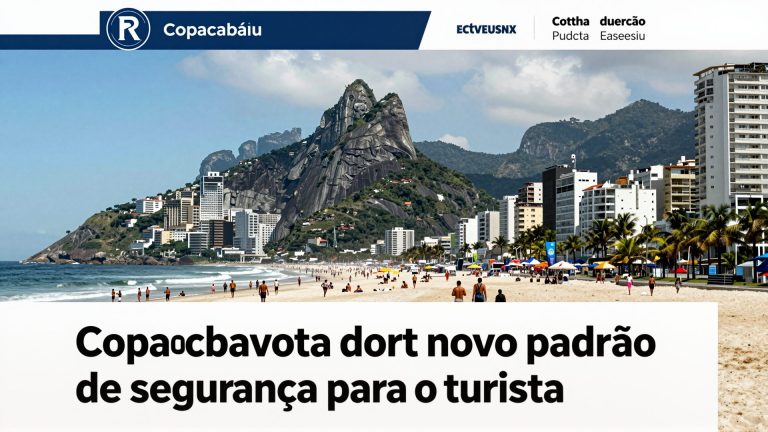 Copacabana adota novo padrão de segurança para o turista aproveitar a orla com calma