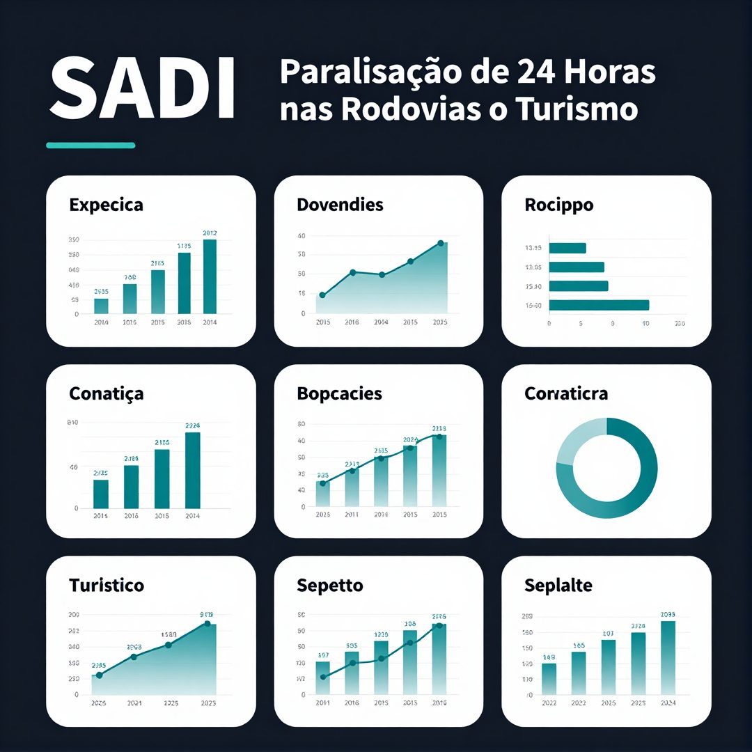 Infográfico - SADI: Paralisação de 24 Horas nas Rodovias Impacta o Turismo e Exige Novos Roteiros de Viagem