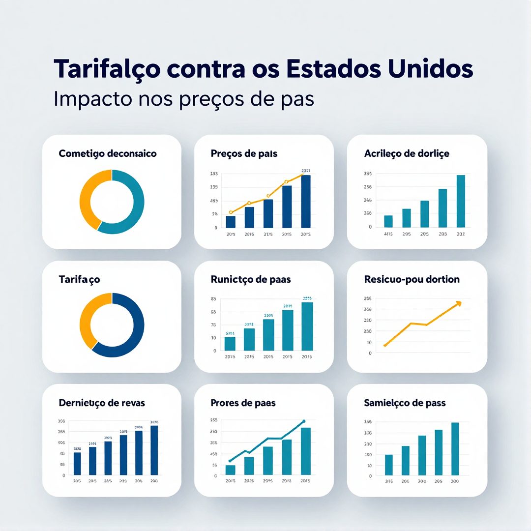 Infográfico - Tarifaço contra os Estados Unidos: impacto nos preços de passagens aéreas e pacotes turísticos para o verão